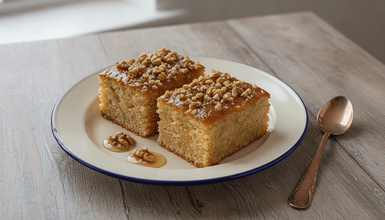 Shendetlie Honey and Nut Cake