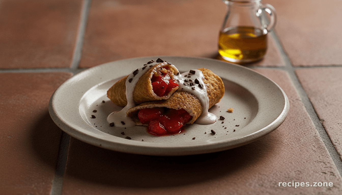 Gluten Free Quinoa and Corn Flour Crepes