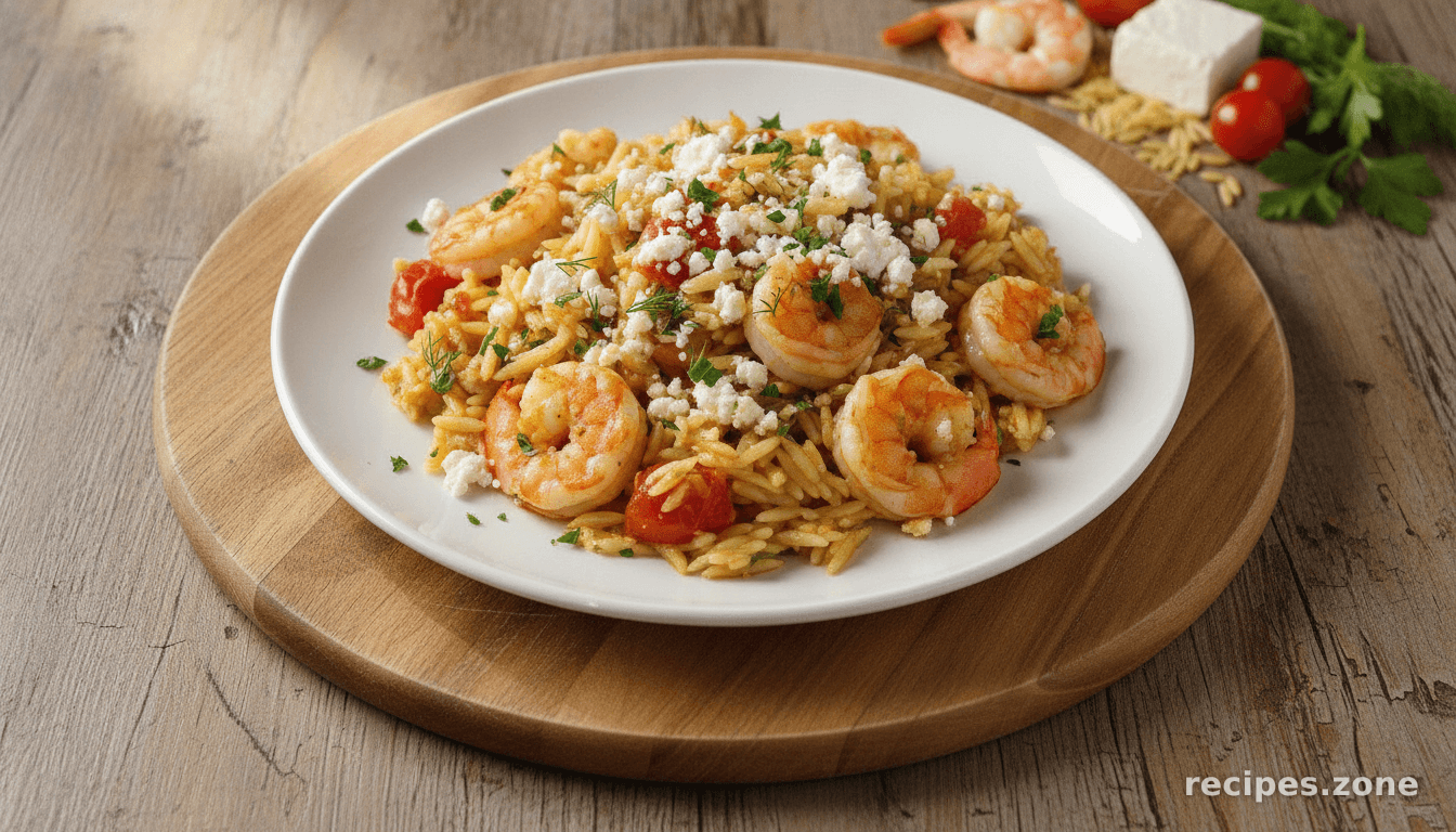 Shrimp & Orzo