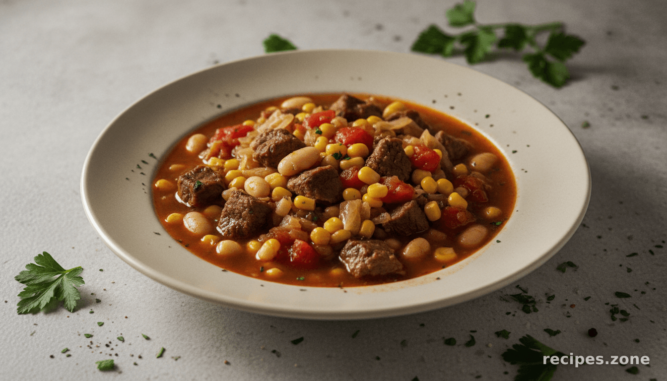 Easy Vegetable Beef Soup