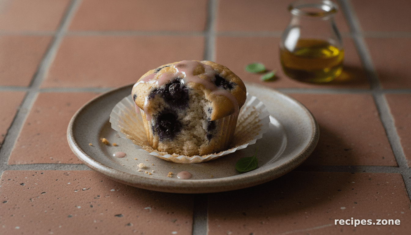 Wild Blueberry Lemon Muffins