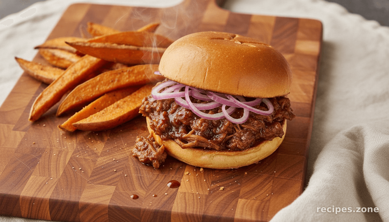 BBQ Pork Sloppy Joes