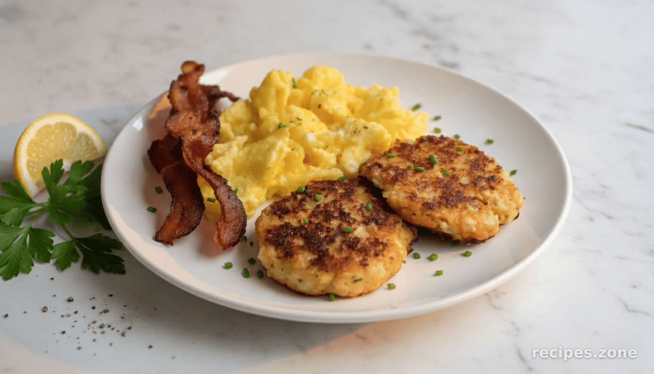 Cheesy Cauliflower Pancakes