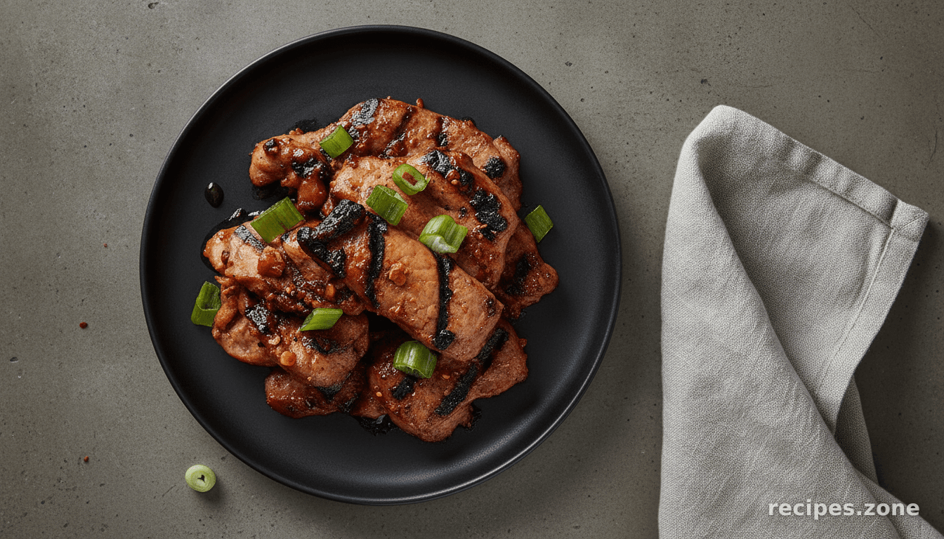 Spicy Korean Bbq Pork