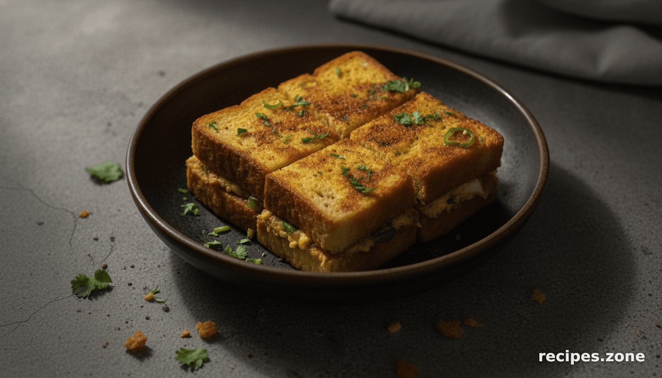 Bread omelette