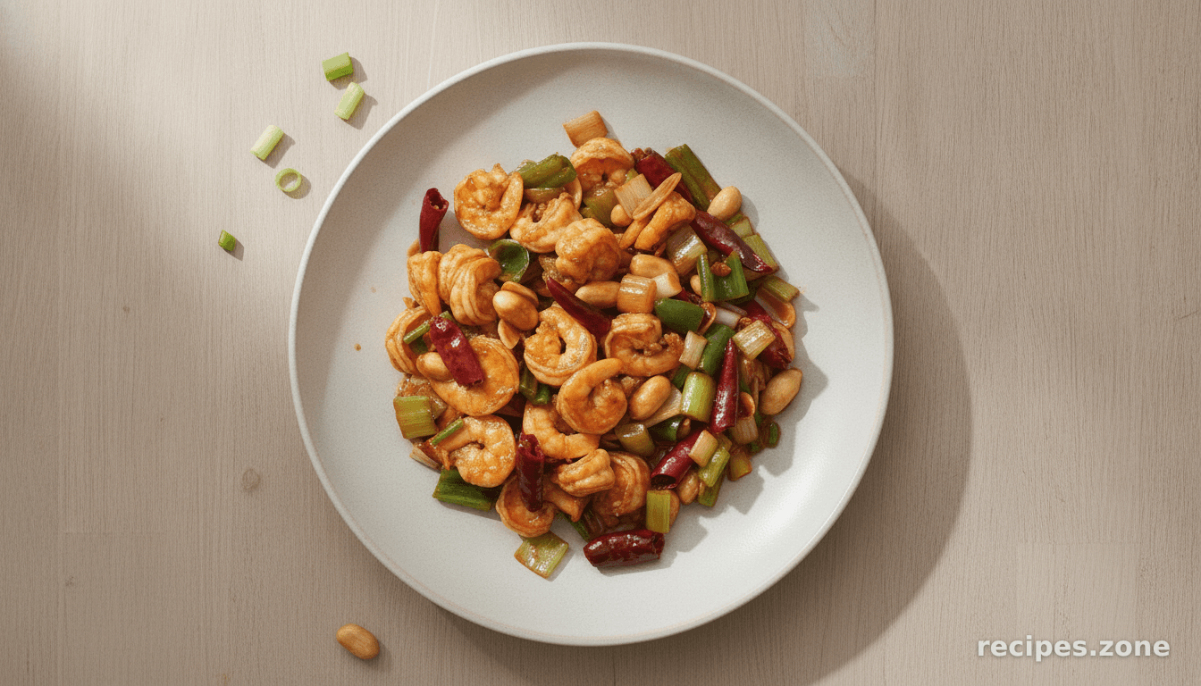 Kung Po Prawns