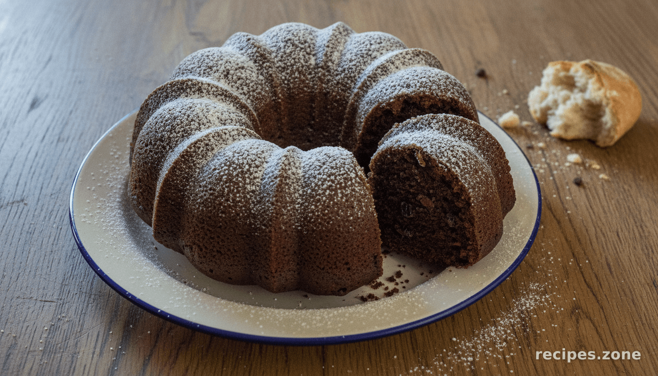 Delicious Triple Chocolate Bundt Cake