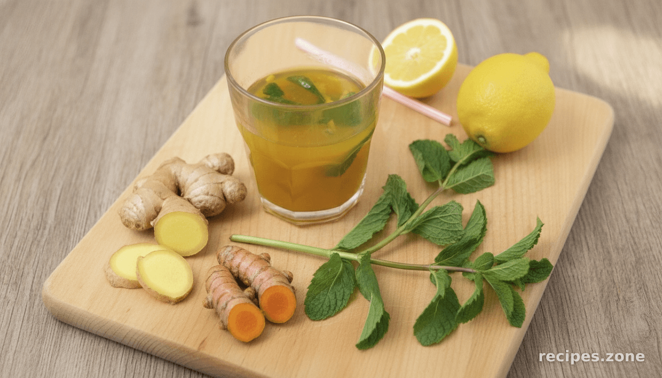 Turmeric Ginger Beer