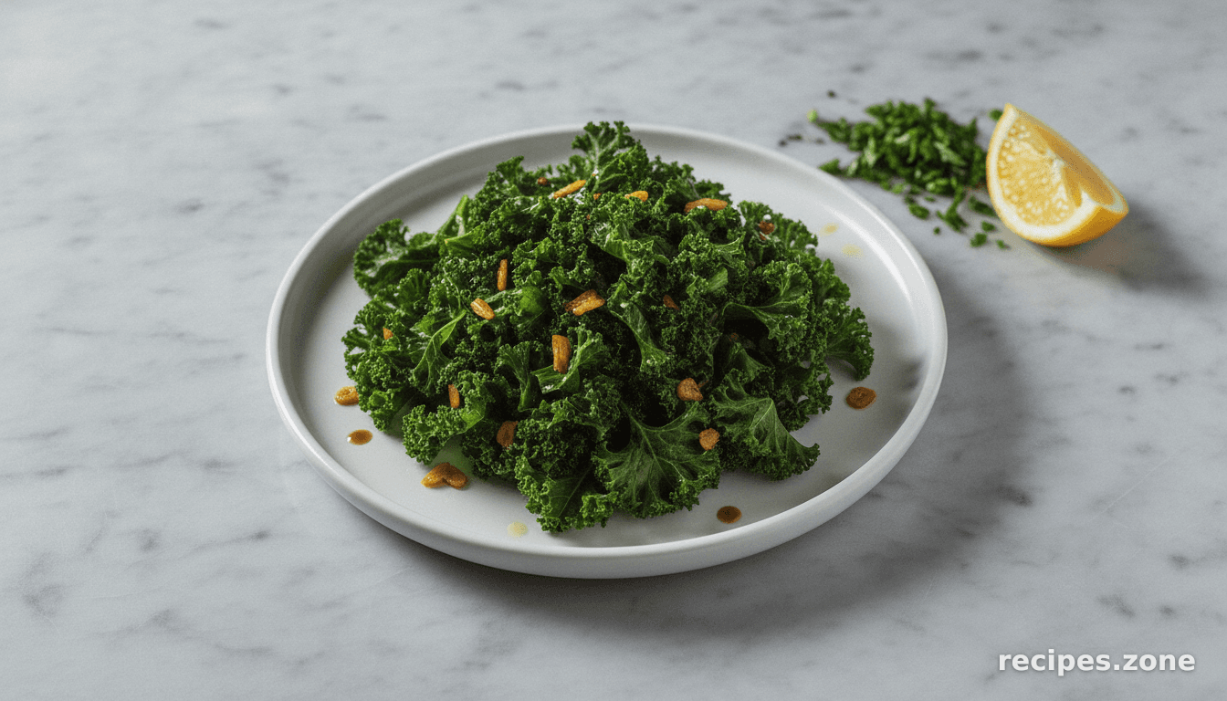 Garlicky Kale