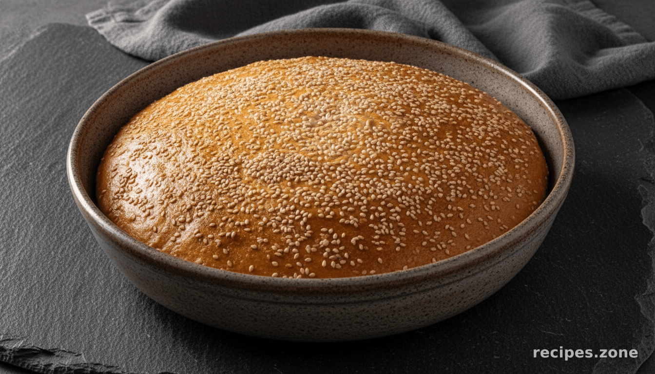 Khobz el Dar (Algerian Semolina Bread)