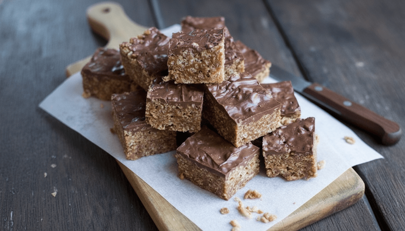 Chocolate Caramel Crispy