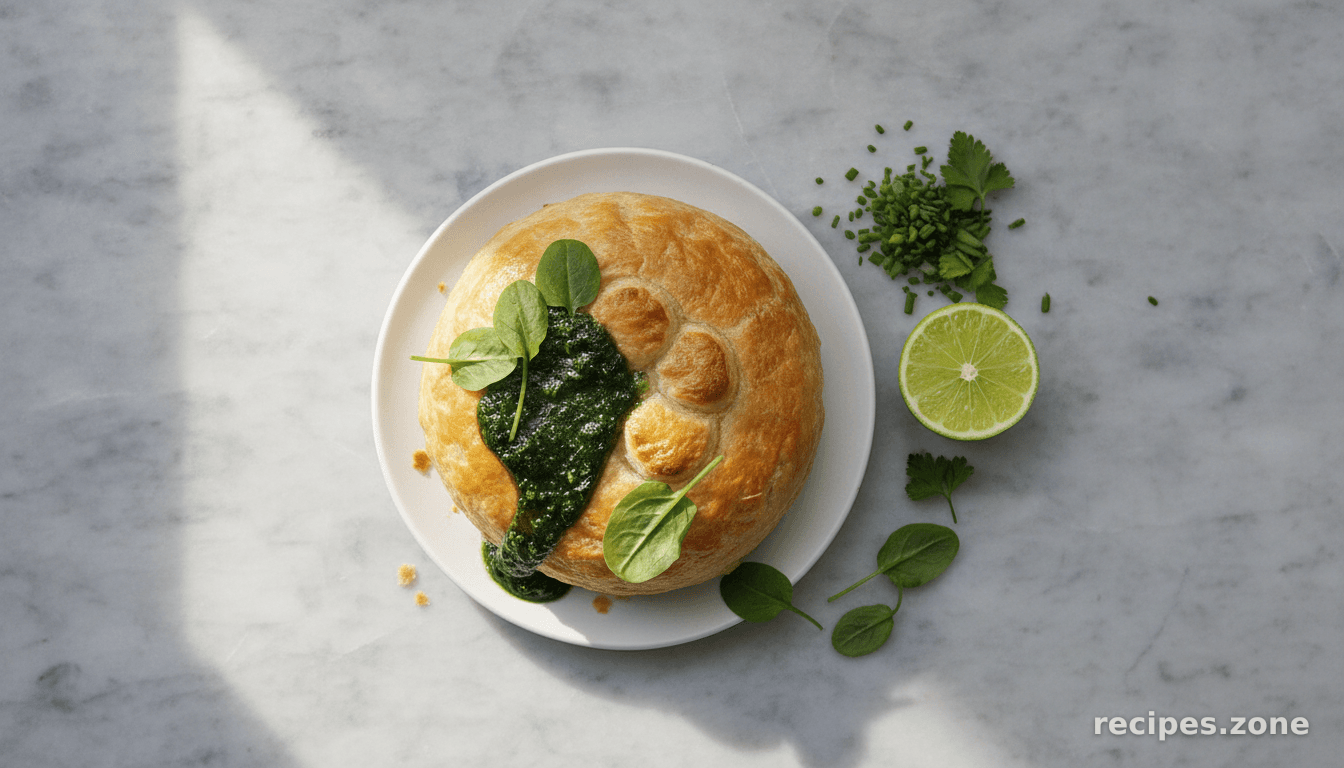 Baked brie with sorrel jam