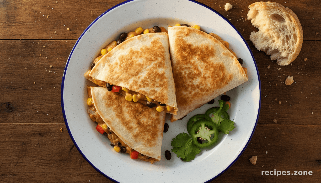 Cheesy Cowboy Quesadillas