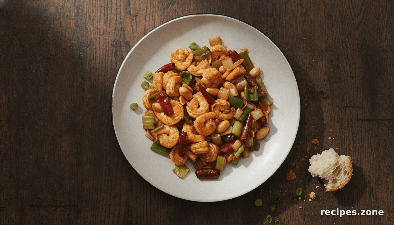 Kung Po Prawns