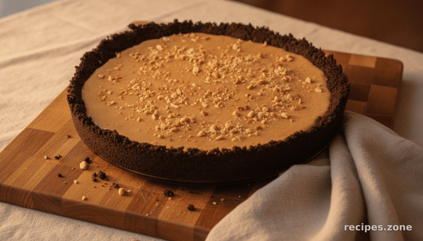 Peanut Butter and Chocolate Pie