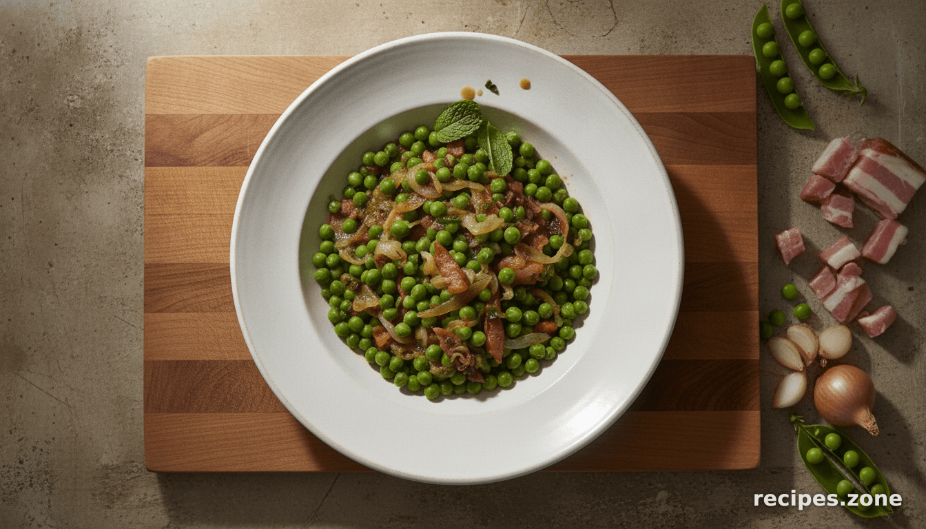 I Like My Peas with Pancetta