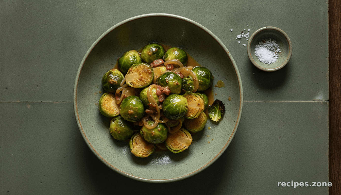 Brussels Sprout With Mustard And Honey