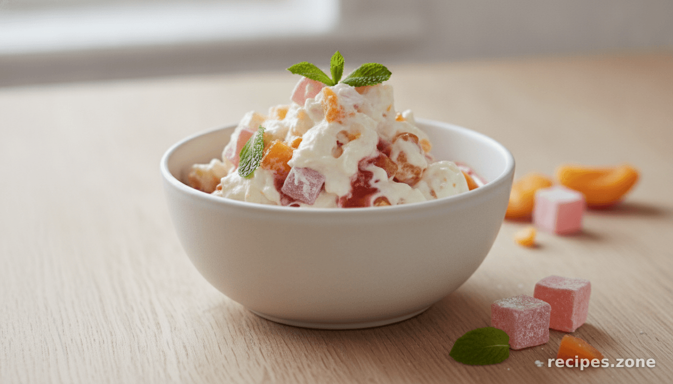 Apricot & Turkish delight mess