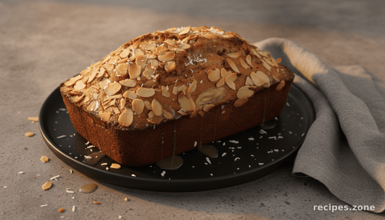 Coconut Banana Nut Bread