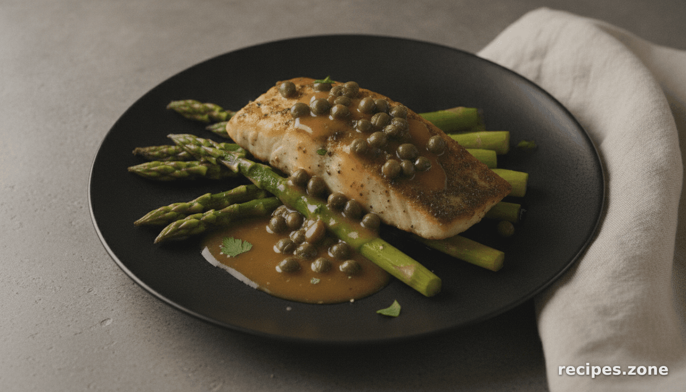 Mahi-Mahi With Lemon Caper Sauce