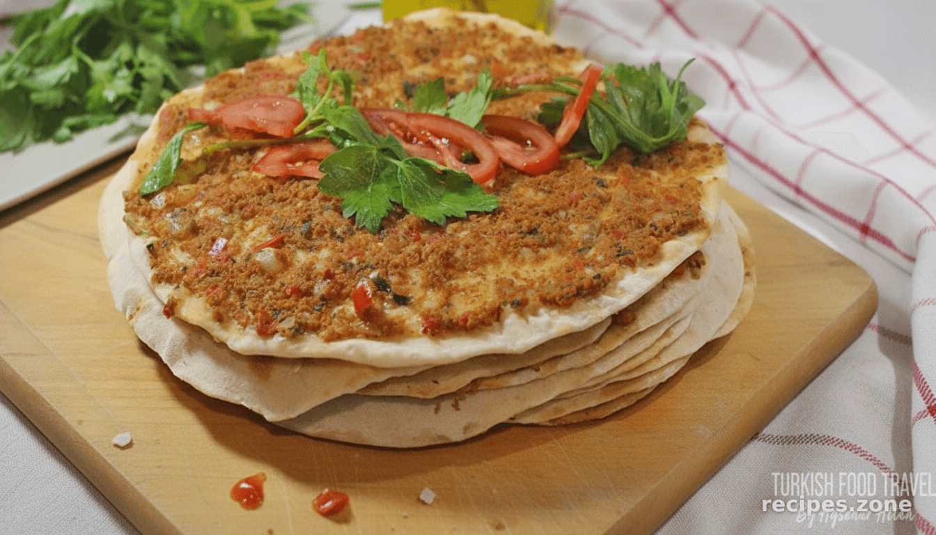 Turkish lahmacun