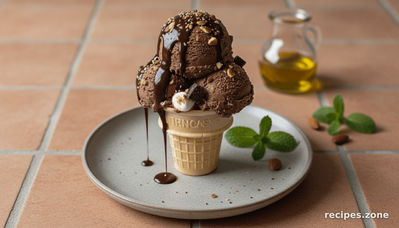 Rocky Road Ice Cream