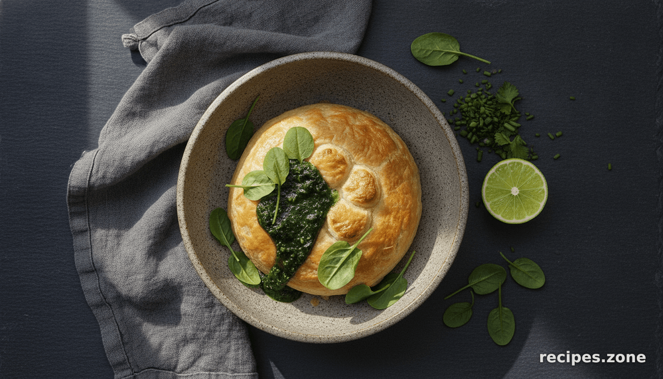 Baked brie with sorrel jam