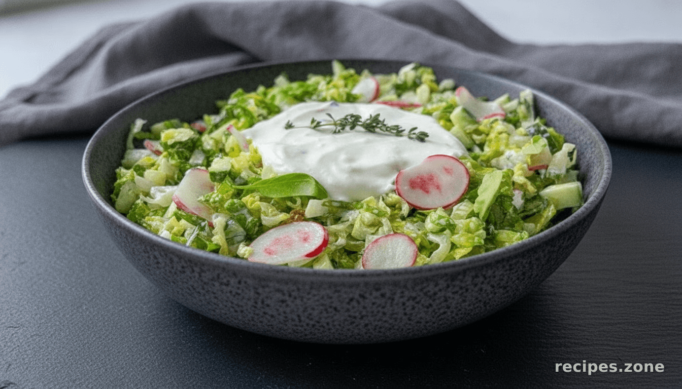 Bulgarian Green Salad
