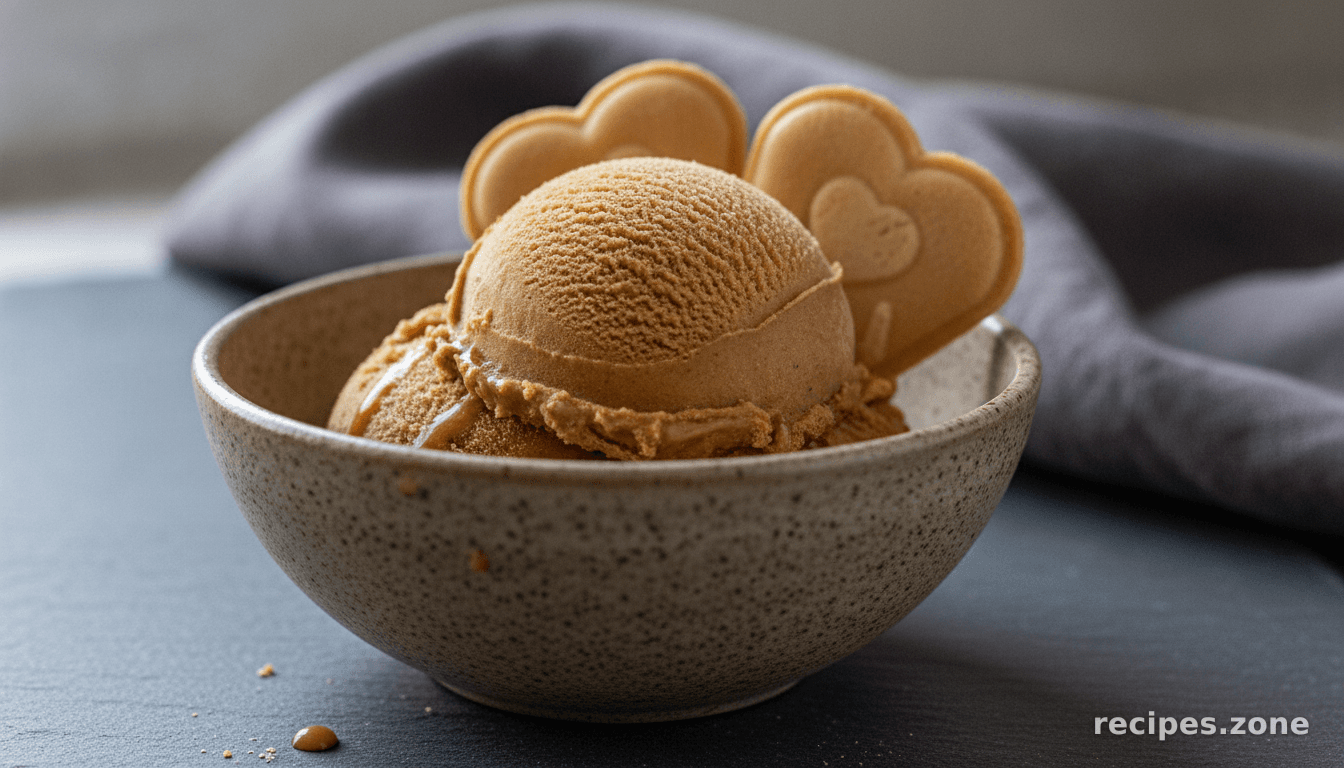 Caramel ice cream