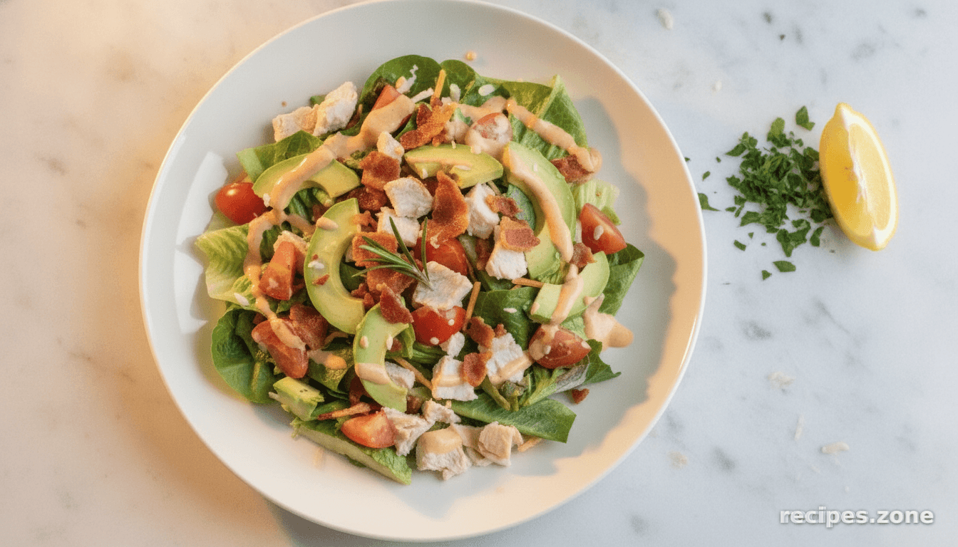 Turkey Avocado BLT Salad