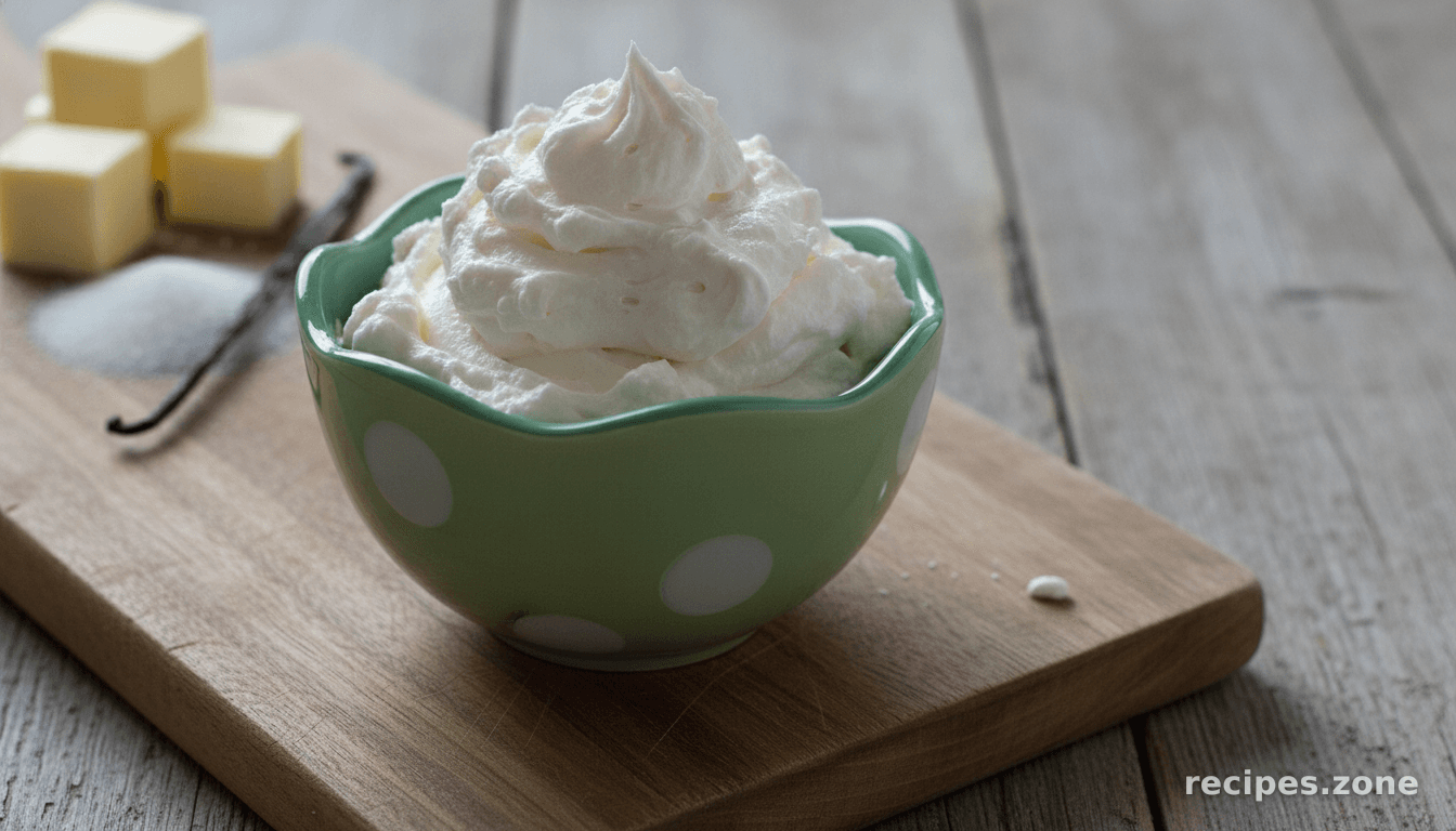 Old Fashioned Vanilla Buttercream Frosting