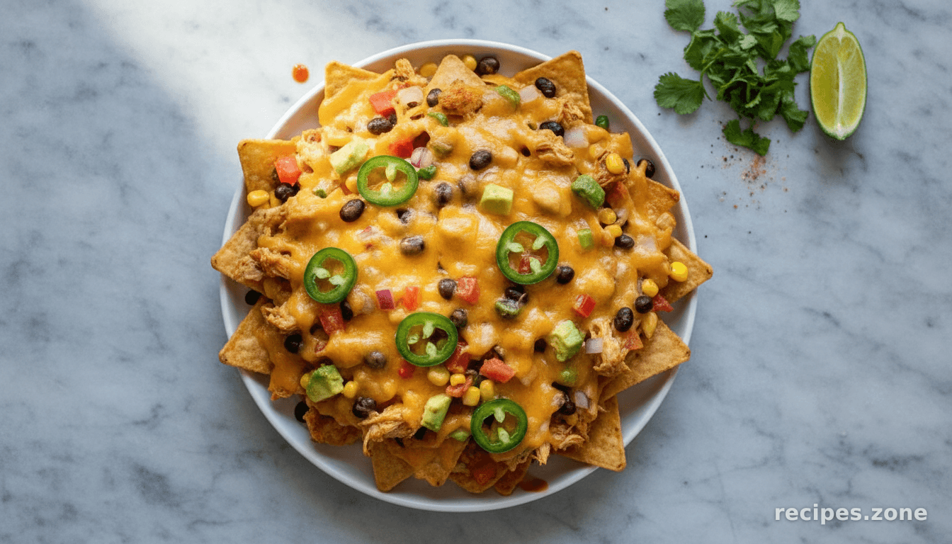 Ultimate Game Day Chicken Nachos