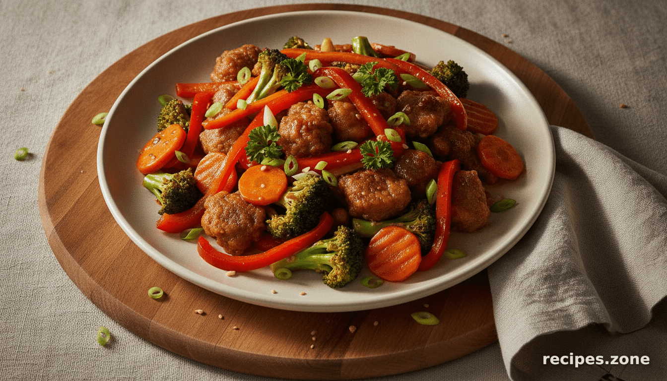 Ginger Beef Stir Fry