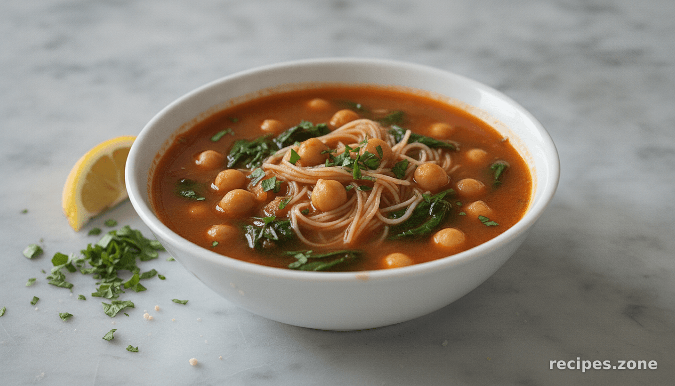 North African Chickpea Soup