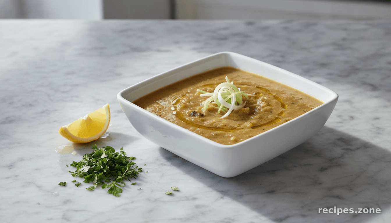 Roasted Cauliflower and Leek Soup