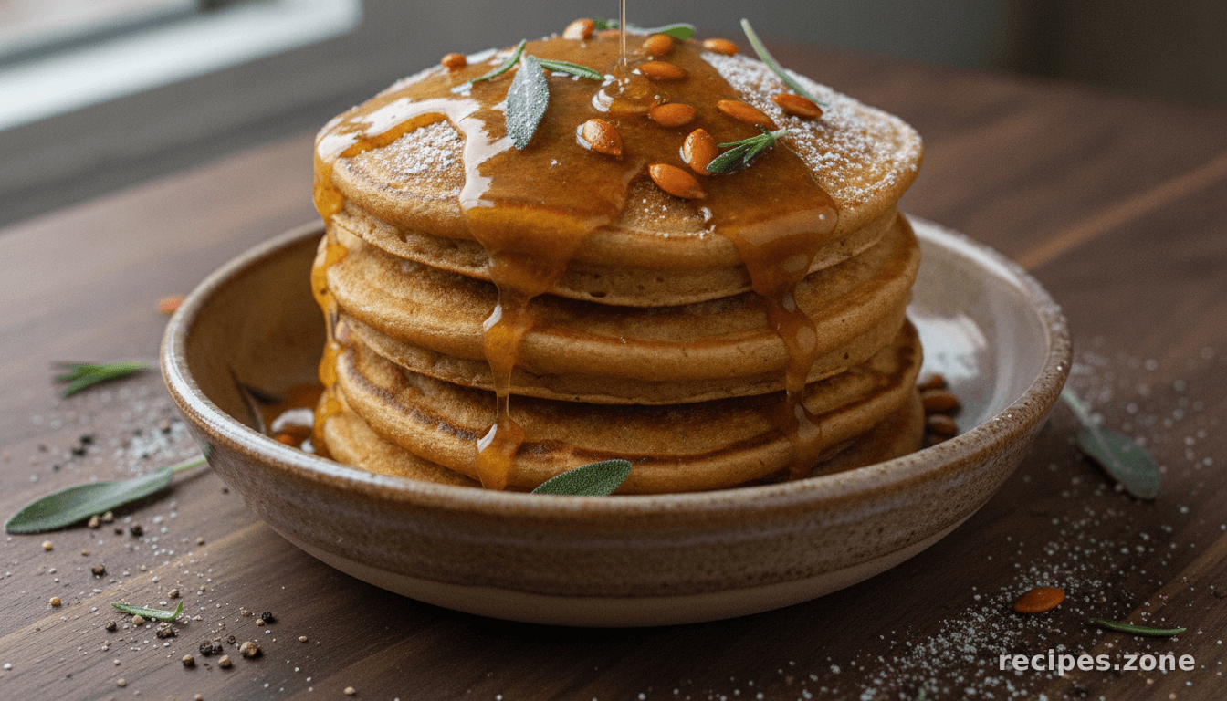 Spiced Pumpkin Pancakes