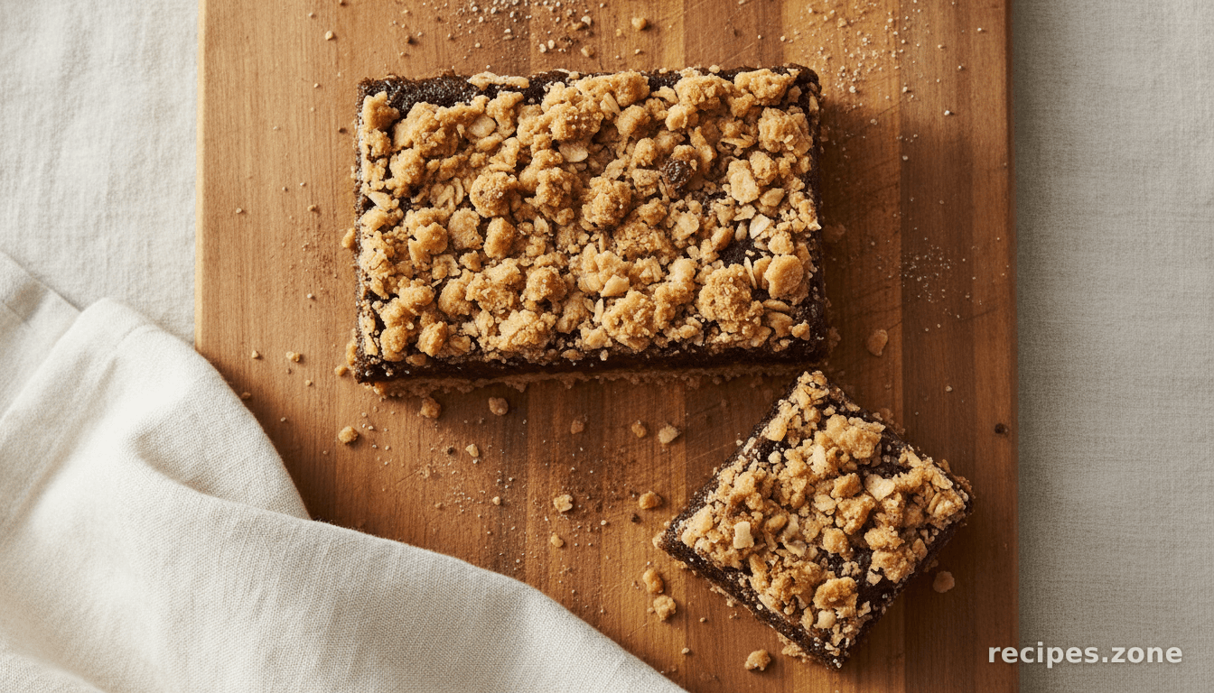 Oatmeal Brownie Bars