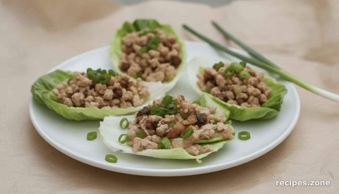 Mexican Chicken Lettuce Wraps