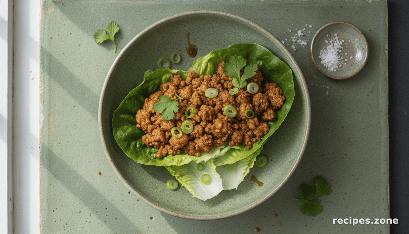 Chicken Lettuce Wraps
