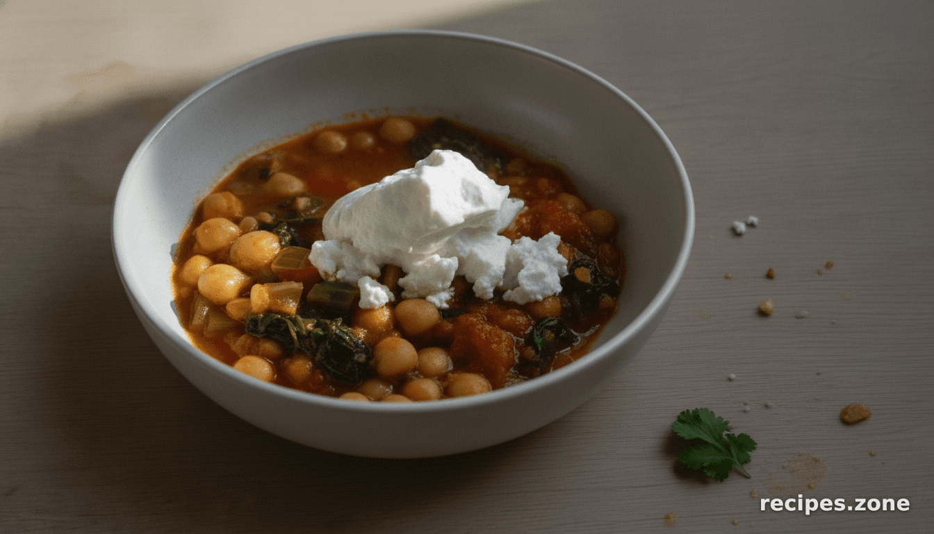 Garbanzo Beans & Greens