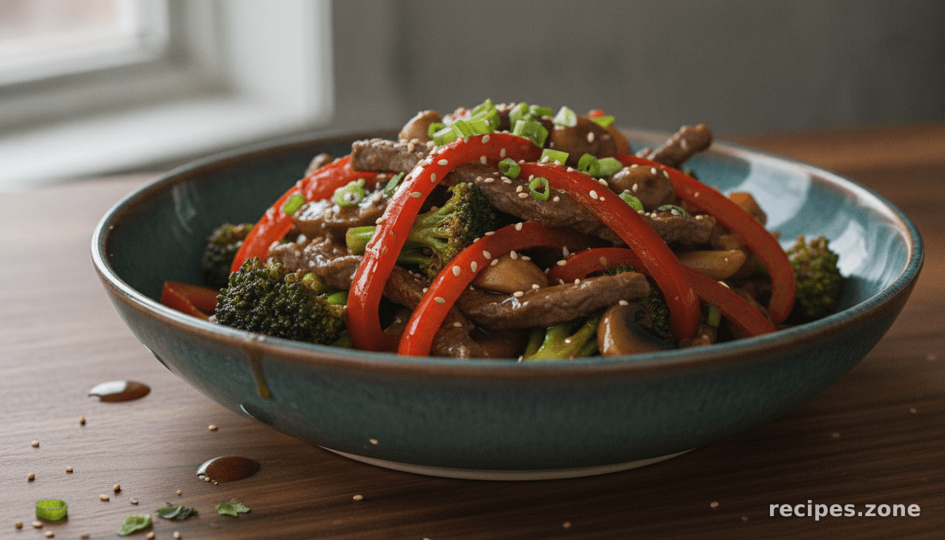 Beef Teriyaki Stir Fry