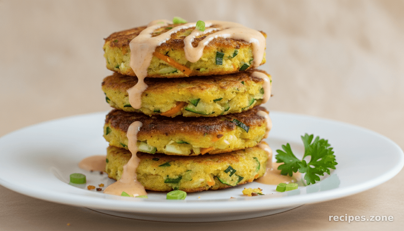 Vegetable & Cornmeal Fritters