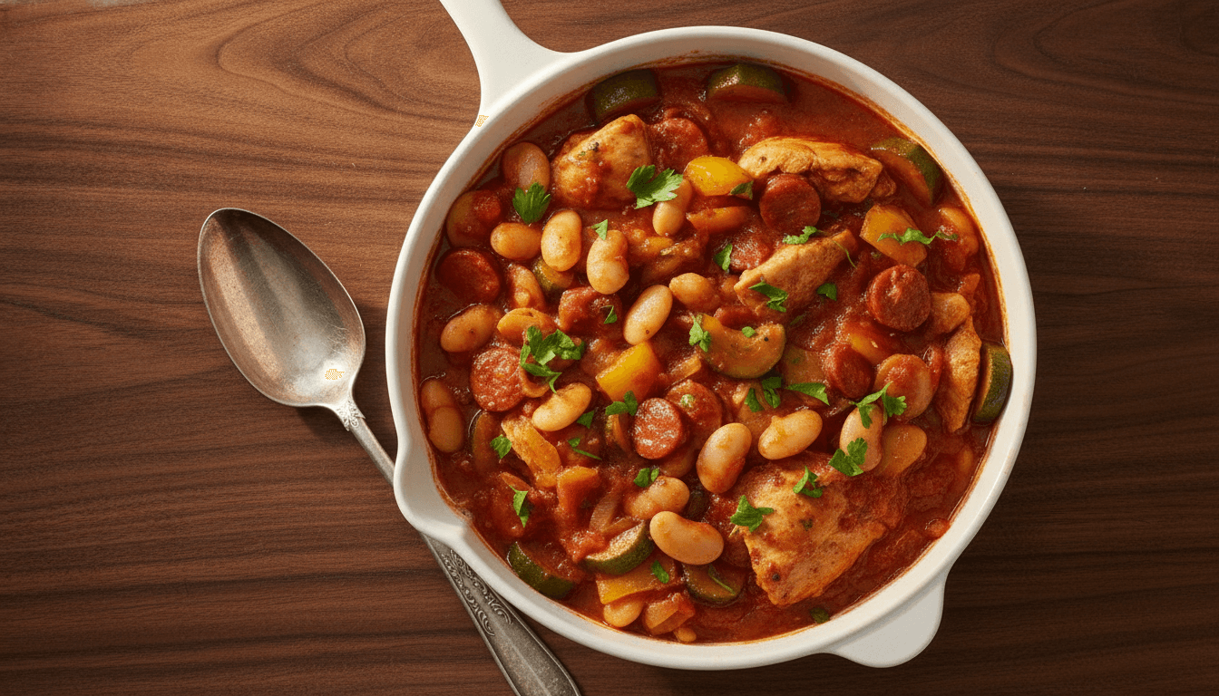 Easy Spanish chicken