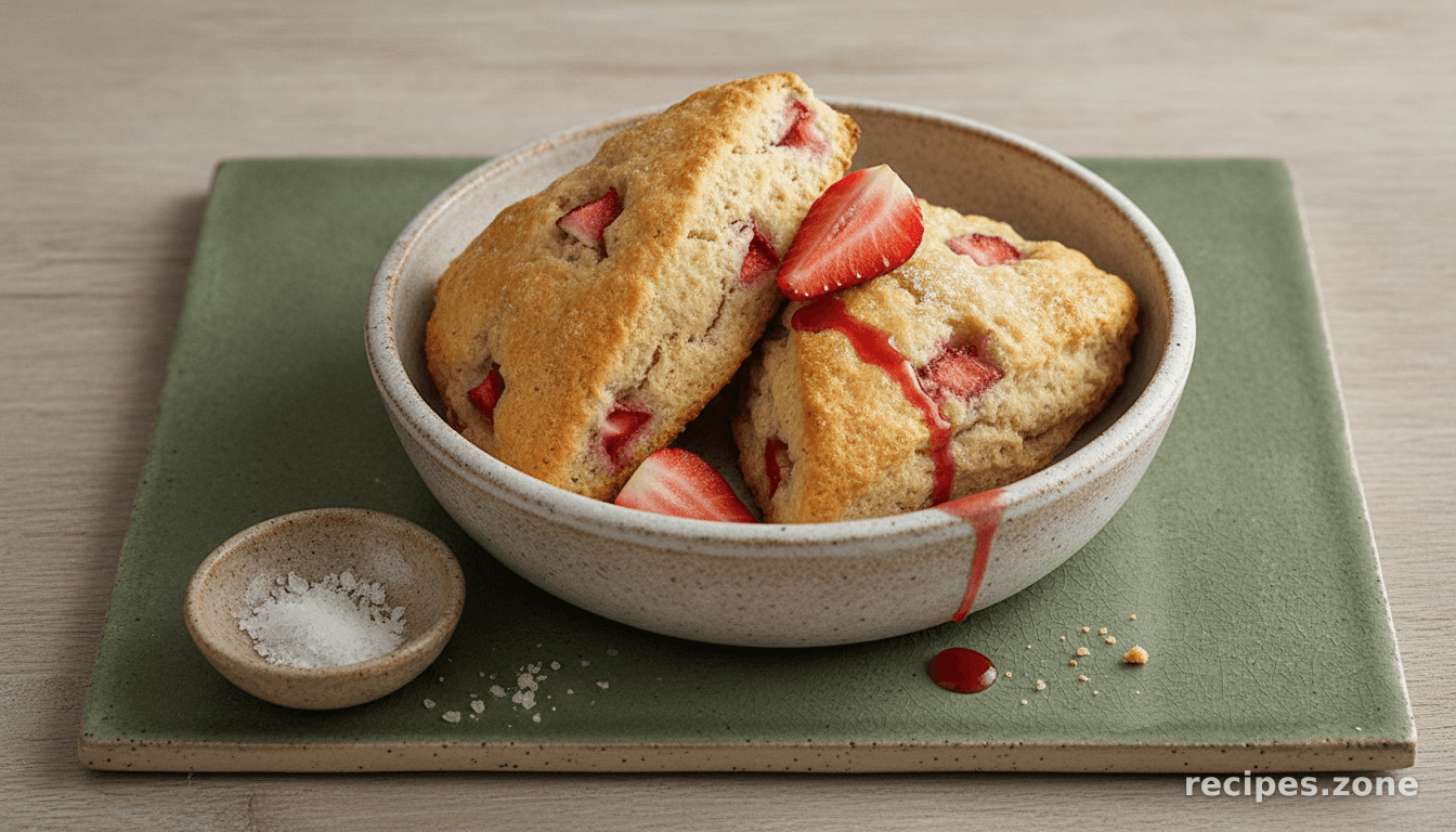 Strawberry Scones
