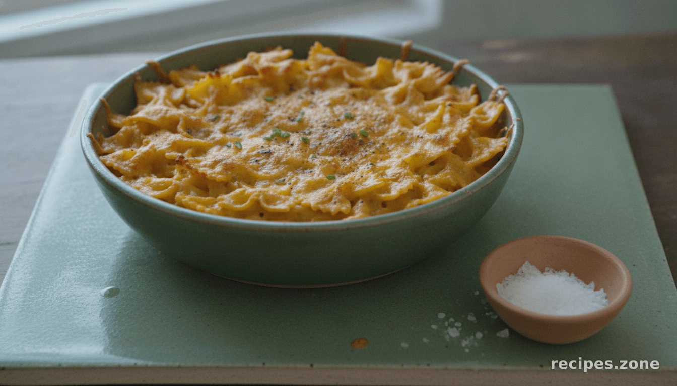 How to Make the Cheesiest Bowtie Mac and Cheese