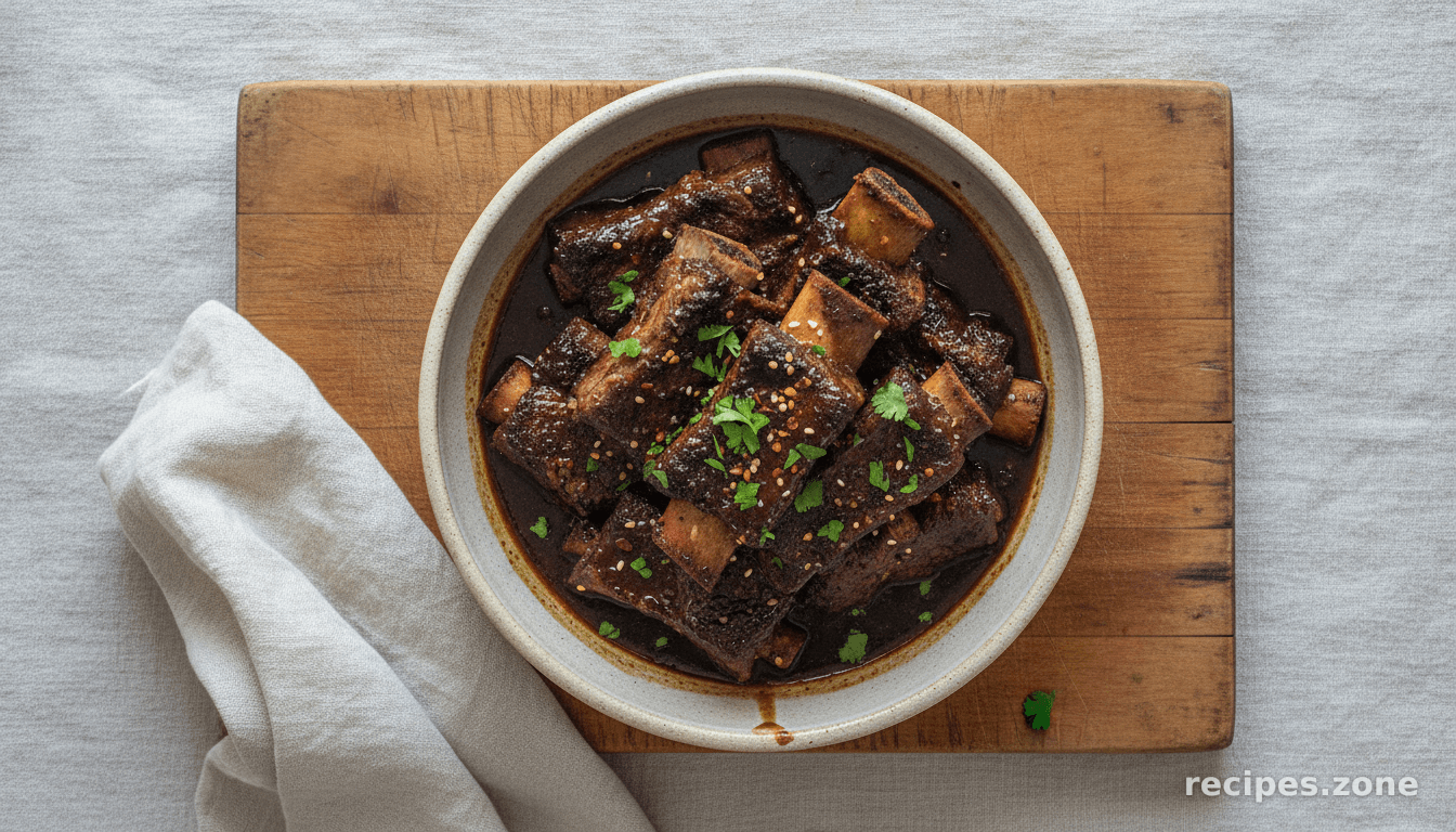 Coffee-braised Short Ribs