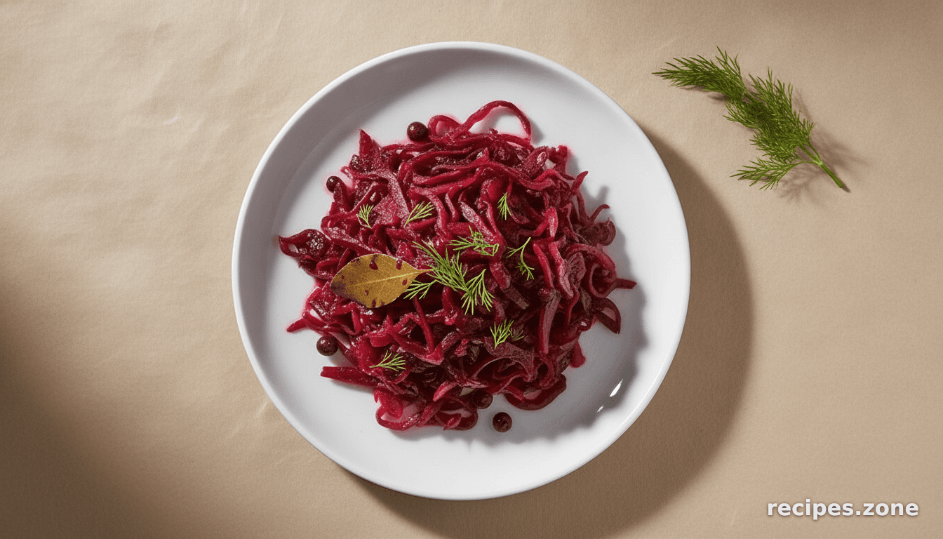 Beetroot & red cabbage sauerkraut