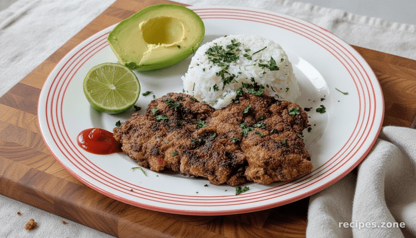 Breaded Steak Recipe (Lomo de Res Apanado)