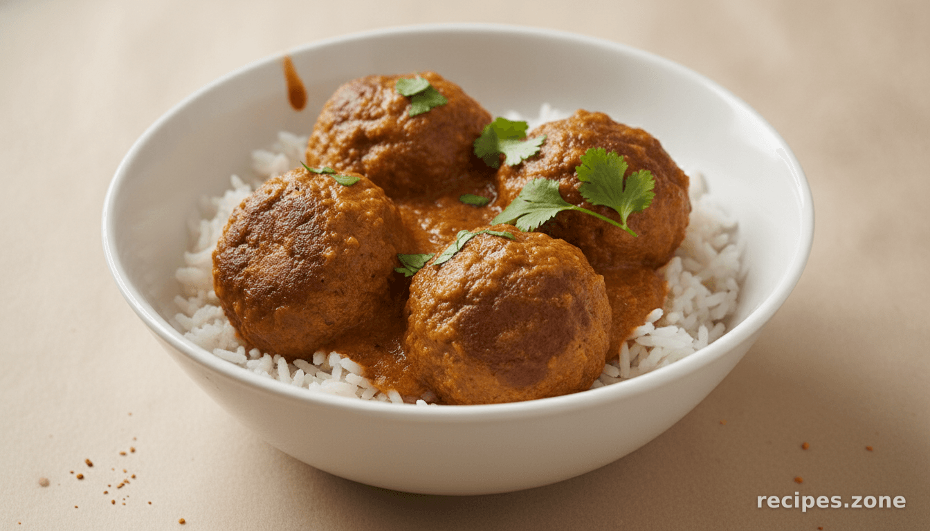 Meatball Curry (Kofta Curry)