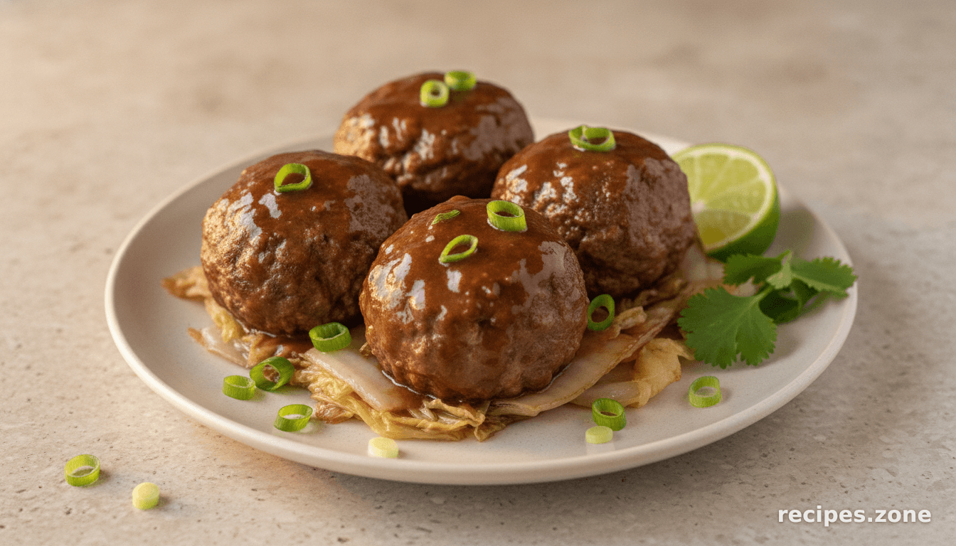 Chinese Style Stewed Meatballs